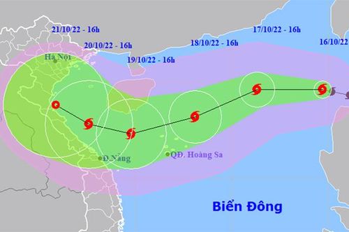 Bão Nesat giật cấp 13 đổ bộ Biển Đông, dự báo mạnh thêm