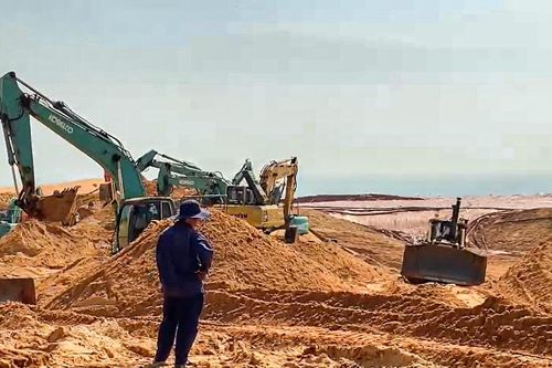 Tìm thấy nạn nhân thứ 2 bị vùi lấp ở dự án khai thác titan