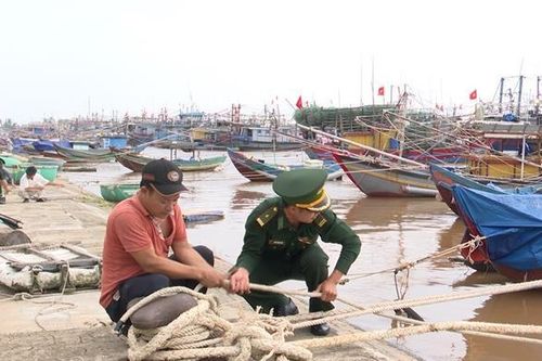 BĐBP Quảng Trị: Đảm bảo phương tiện, vật chất tại chỗ để sẵn sàng phòng, chống bão số 6