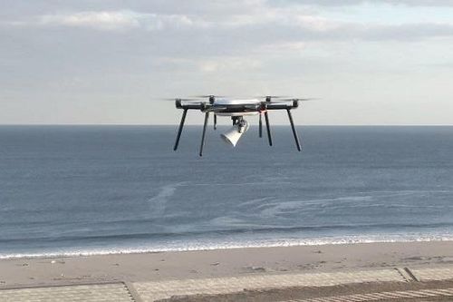 Nhật Bản thử nghiệm hệ thống cảnh báo sóng thần bằng UAV