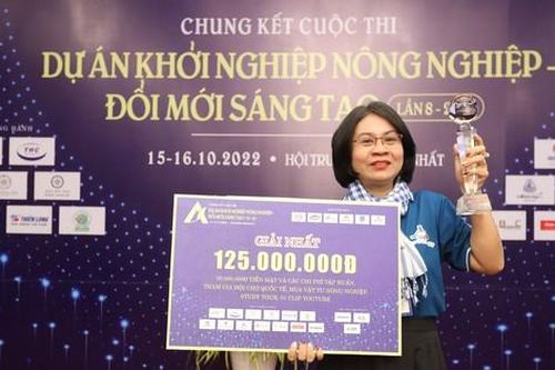 Quán quân cuộc thi 'Dự án khởi nghiệp nông nghiệp đổi mới sáng tạo' đến từ TPHCM