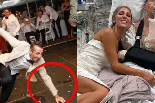 Chú rể trải qua đêm tân hôn ở một nơi khó ngờ