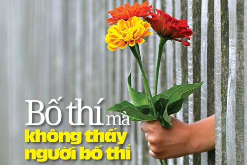 Bố thí mà không thấy người bố thí