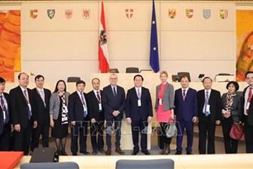 Đoàn đại biểu Đảng ta thăm và làm việc tại Áo
