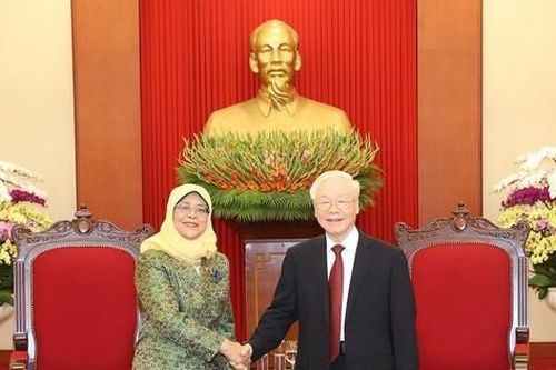 Xây dựng 'Quan hệ Đối tác kinh tế số - kinh tế xanh Việt Nam - Singapore'