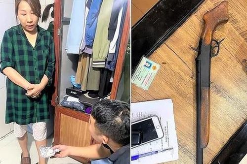 Thu giữ vũ khí nóng tại nhà 'nữ quái' buôn bán ma túy