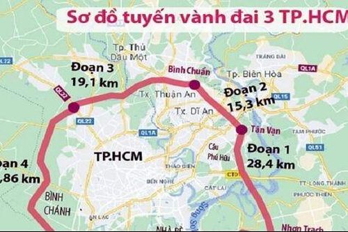 TP HCM đặt mục tiêu giải phóng mặt bằng Vành đai 3 vượt tiến độ