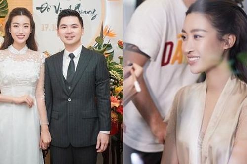 Ảnh hiếm trong đám hỏi Hoa hậu Đỗ Mỹ Linh: Chú rể cười tươi tắn, cô dâu trang điểm nhẹ nhàng