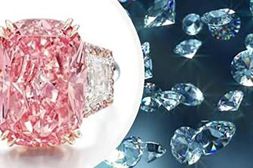 Viên kim cương màu hồng đắt kỷ lục