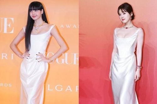 Lisa (BlackPink) diện đồ giống Triệu Lộ Tư trên thảm đỏ