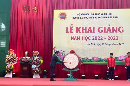 Trường Đại học Thể dục Thể thao Bắc Ninh khai giảng năm học 2022 - 2023