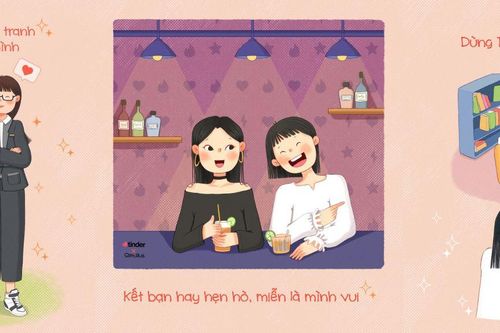 Nữ họa sĩ trẻ cùng Tinder sáng tạo bộ tranh ý nghĩa nhân ngày Phụ nữ Việt Nam
