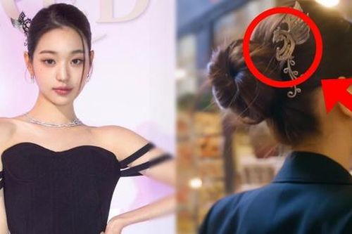 Wonyoung khiến netizen Trung - Hàn đấu khẩu vì một chiếc trâm cài đầu