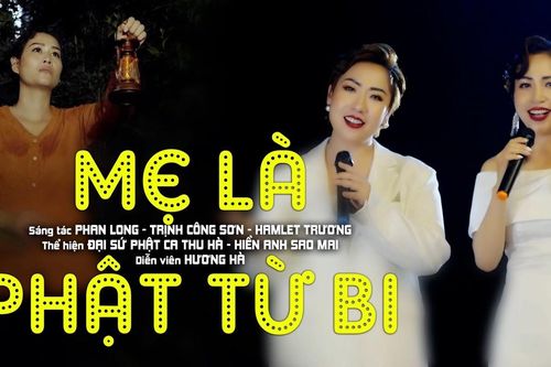 Sao Mai Hiền Anh hát cùng học trò trong MV 'Mẹ là Phật Quân Âm'