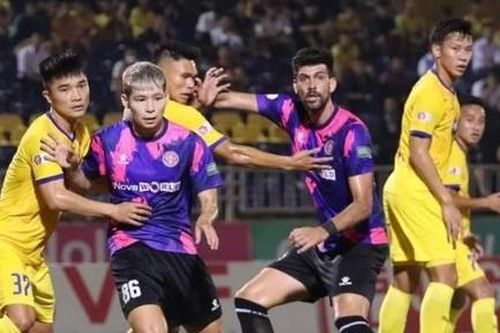 Video trận SLNA bất ngờ thua đội cuối bảng V-League