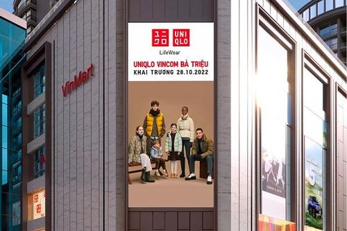 UNIQLO công bố khai trương cửa hàng UNIQLO Vincom Bà Triệu vào ngày 28/10