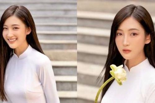 Mừng ngày Phụ nữ Việt Nam, Juky San hóa nàng thơ nền nã trong tà áo dài truyền thống