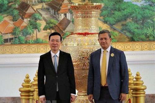Quan hệ Việt Nam-Campuchia phát triển tốt đẹp trên các lĩnh vực