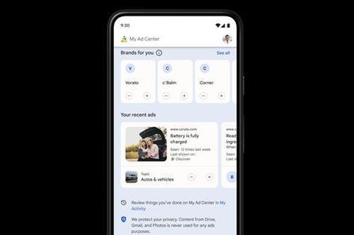 Google triển khai My Ad Center giúp kiểm soát các loại quảng cáo