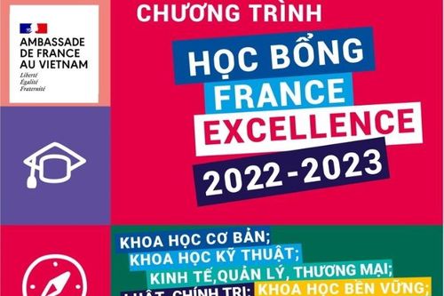 Học bổng France Excellence đào tạo thạc sĩ 2 và tiến sĩ bắt đầu nhận hồ sơ