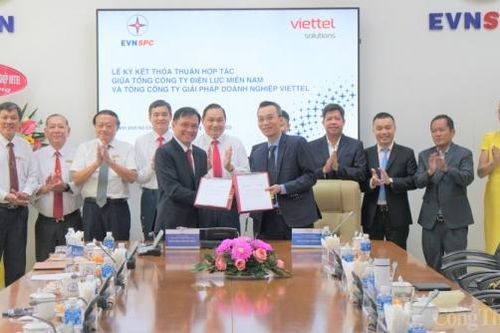 EVNSPC bắt tay hợp tác Viettel thúc đẩy chuyển đổi số ngành điện miền Nam