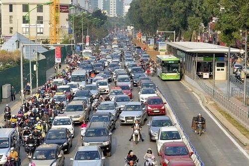 Hà Nội: Thí điểm khách đi BRT được sử dụng xe điện miễn phí