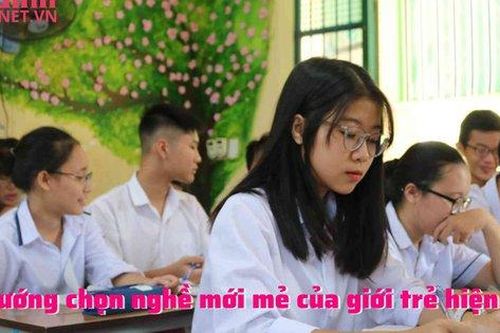 Xu hướng chọn nghề mới mẻ của giới trẻ hiện nay rất khác biệt so với thế hệ trước