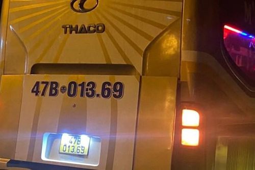 Đắk Lắk: Phát hiện xe khách vận chuyển động vật không rõ nguồn gốc