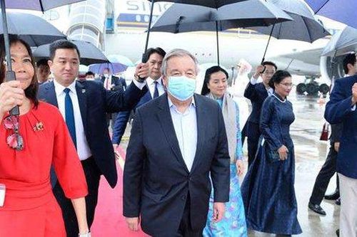 Tổng Thư ký LHQ António Guterres bắt đầu chuyến thăm chính thức Việt Nam