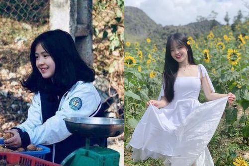 'Em gái bán lê' Hà Giang ngày càng trổ mã, xinh rạng ngời