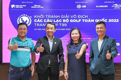24 đội tranh tài giải vô địch các CLB golf toàn quốc 2022