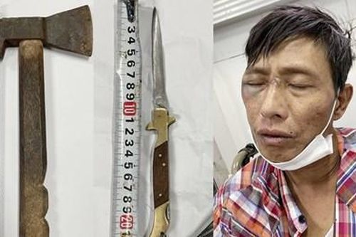 Đối tượng nhiễm HIV đâm người bị thương, cầm rìu chống trả Cảnh sát