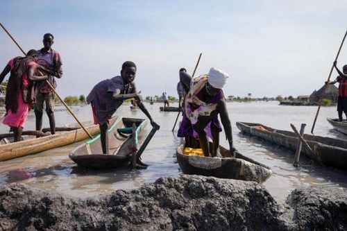 Lũ lụt khiến 75.000 người tị nạn Sudan không nhận được lương thực