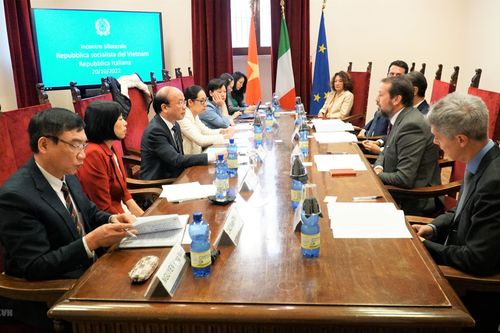 Việt Nam và Italy tăng cường hợp tác về tư pháp và pháp luật