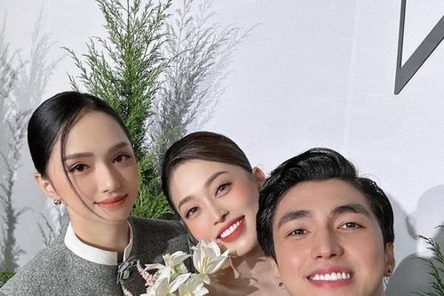 Hương Giang, Quỳnh Kool cùng dàn sao Việt dự lễ cưới Phương Nga - Bình An tại Hà Nội