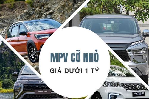 Những mẫu MPV cỡ nhỏ giá dưới 1 tỷ đồng tại Việt Nam