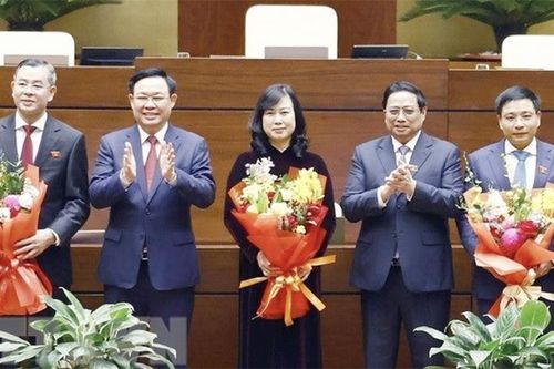 Quốc hội chính thức phê chuẩn bổ nhiệm Tổng Kiểm toán Nhà nước, Bộ trưởng Bộ Y tế, Bộ trưởng Bộ Giao thông vận tải