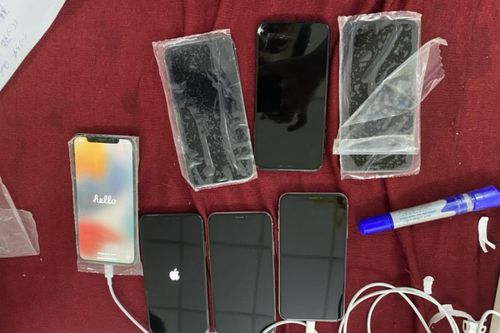 Bắt lô hàng 600 chiếc iPhone nghi nhập lậu
