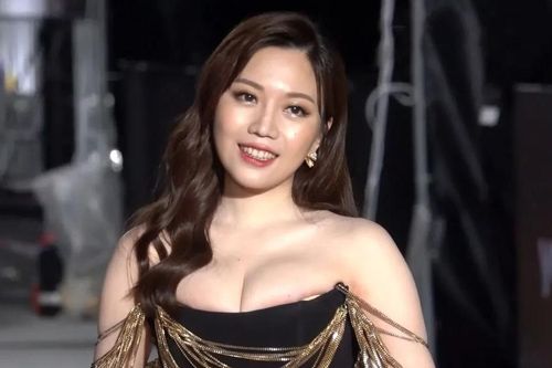 MC Thái Thượng Hoa bị chỉ trích vì mặc phản cảm trên thảm đỏ