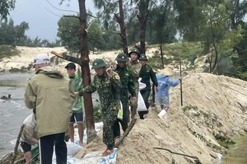 Bộ đội Biên phòng Quảng Bình chủ động ứng phó với mưa lũ