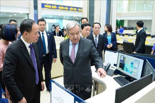 Tổng Thư ký LHQ đánh giá cao công tác dự báo khí tượng thủy văn ở Việt Nam