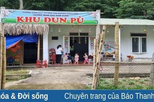 Khó khăn của cô trò mầm non khu Đun Pù