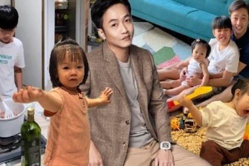 Chi tiết đặc biệt trên bàn học trong phòng riêng của Subeo cho thấy Cường Đô la là người cha tuyệt vời