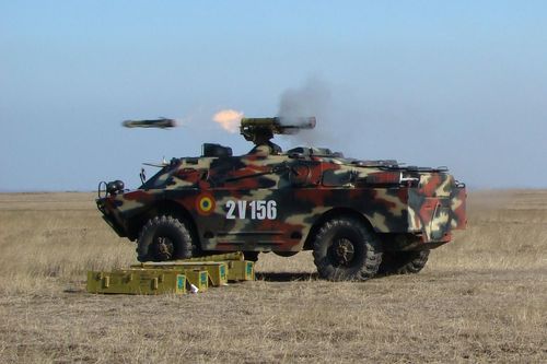 Quân đội Ukraine tung ra mặt trận hệ thống chống tăng tự hành 9P148 'hàng hiếm'