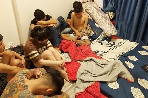 Nhiều nhóm thanh thiếu niên thuê căn hộ chung cư để 'bay lắc'
