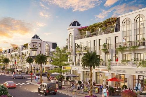 Xuất hiện 'phố Tây' tại Đức Hòa, Long An