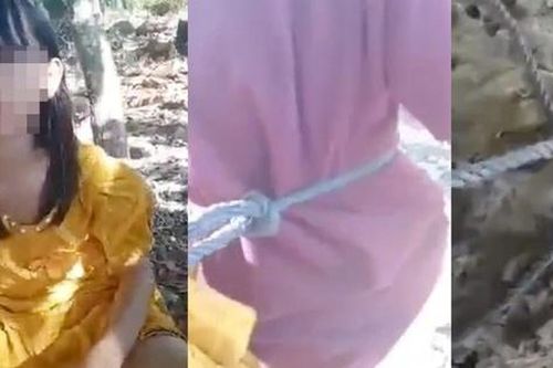 Người cha khai lý do trói 3 con vào tảng đá bên suối gây phẫn nộ