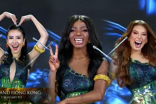 Chung kết Miss Grand International 2022: Thí sinh hô tên 'hết hồn', khán giả hò hét muốn khản cả cổ