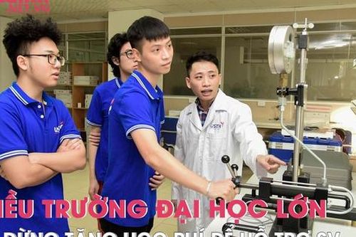Nhiều trường đại học lớn tạm dừng tăng học phí để hỗ trợ sinh viên