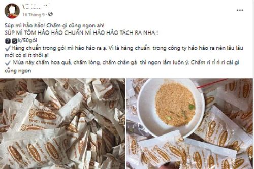 Tràn lan gói súp mì Hảo Hảo, thật giả giá cả thế nào?